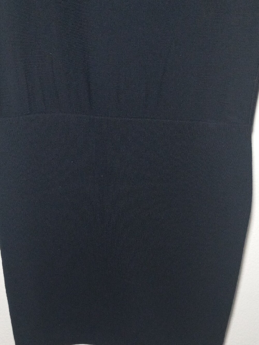 Theory Black Long-Sleeve Knit Sheath Dress - Picture 8 of 8